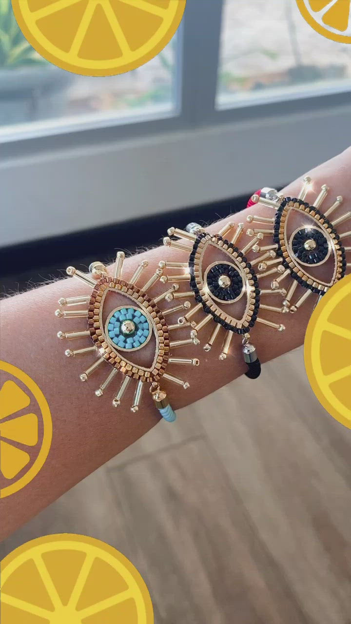 Eye Blue Bracelet