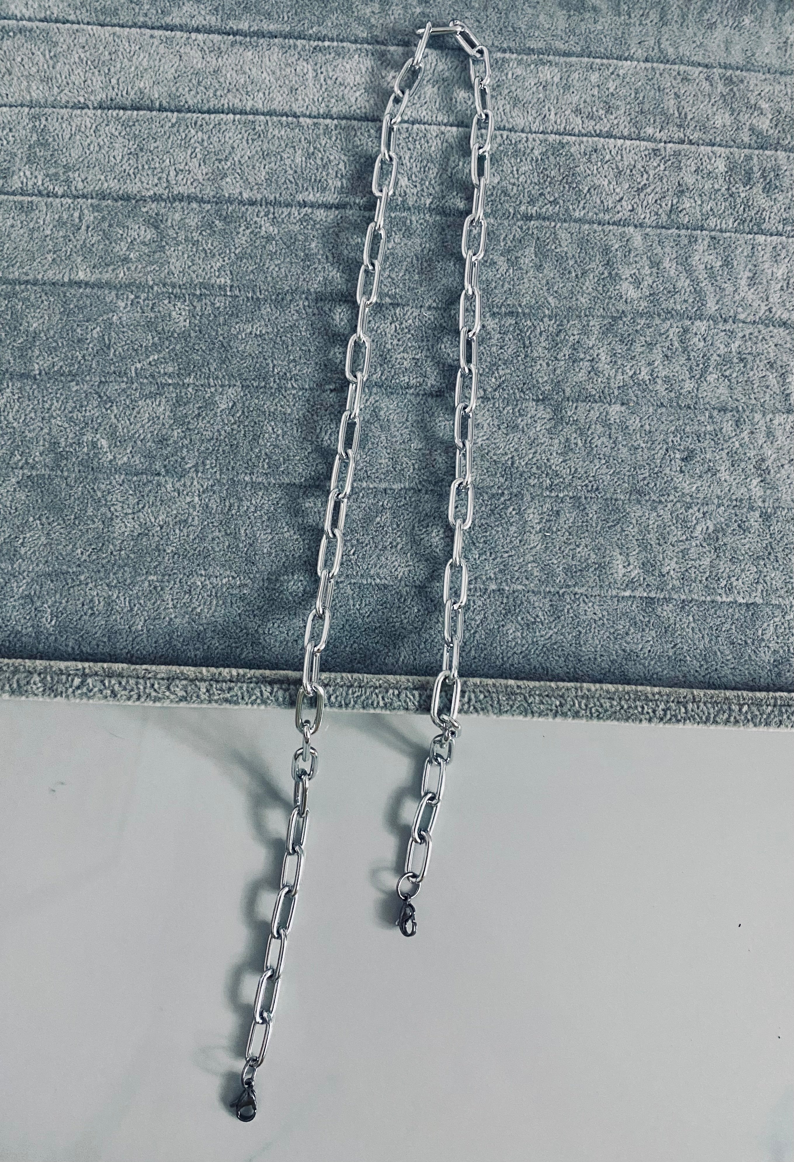 Silver Mask Chain