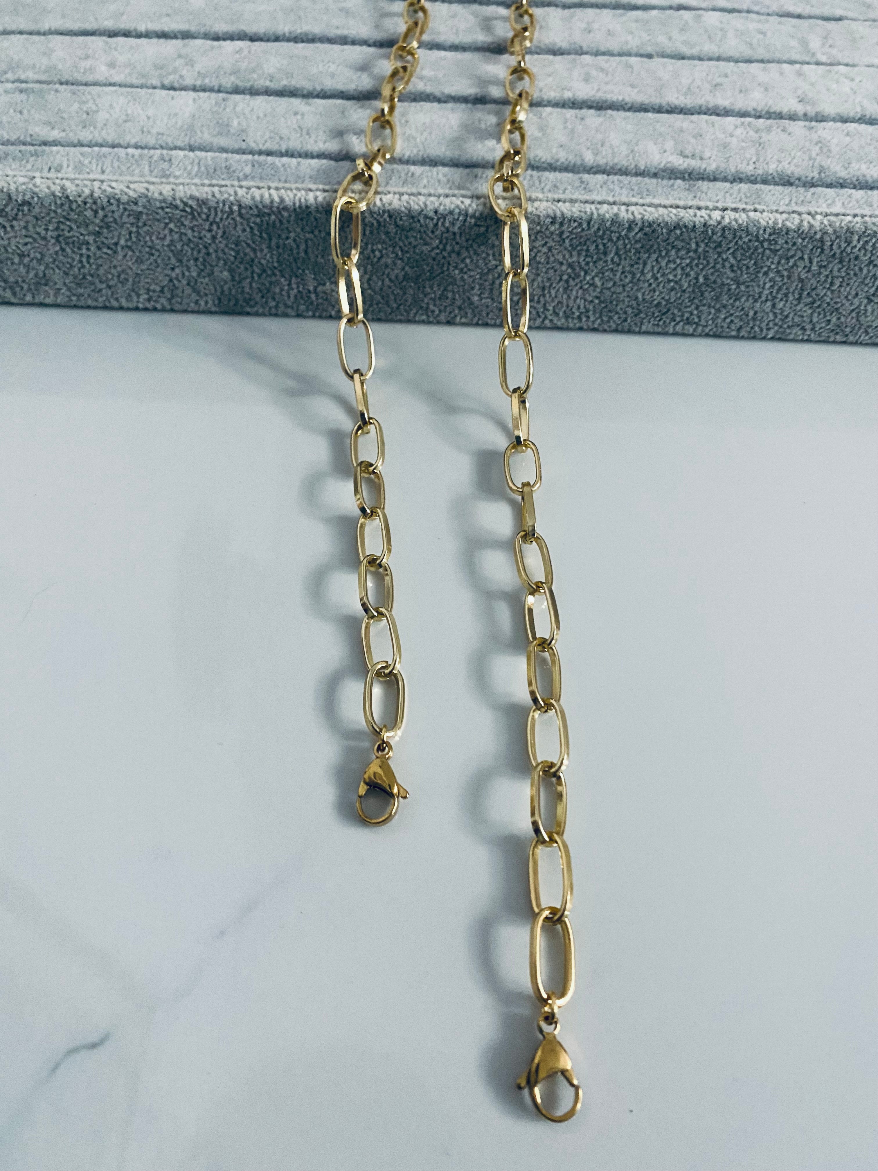 Gold Mask Chain